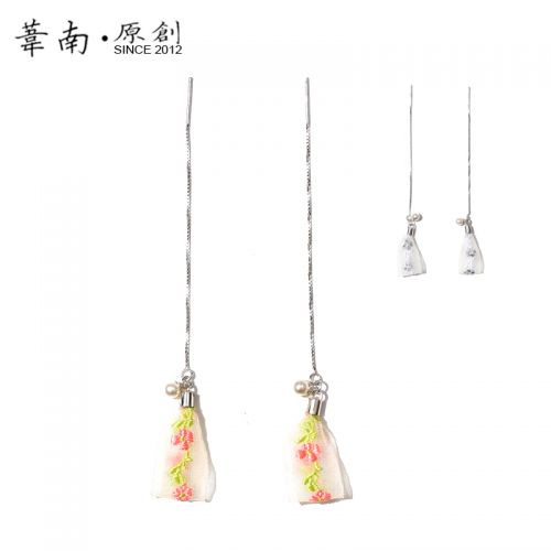 Boucles d'oreilles pendantes Femme Argentée - Ref 3099504