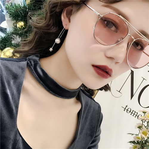 Boucles d'oreilles pendantes Femme en Nacre - Ref 3099505