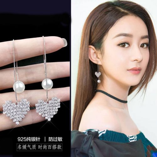 Boucles d'oreilles pendantes Femme Argentée - Ref 3099519