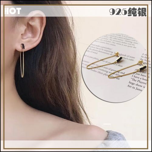 Boucles d'oreilles pendantes Femme Argentée - Ref 3099539