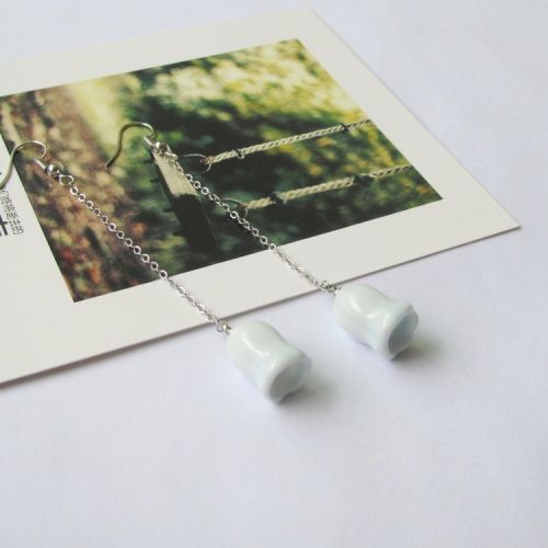 Boucles d'oreilles pendantes Femme en Matiere mixte - Ref 3099546