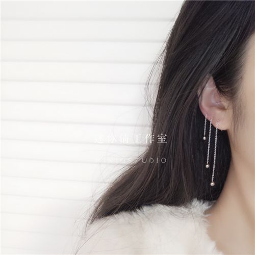 Boucles d'oreilles pendantes Femme Argentée - Ref 3099551