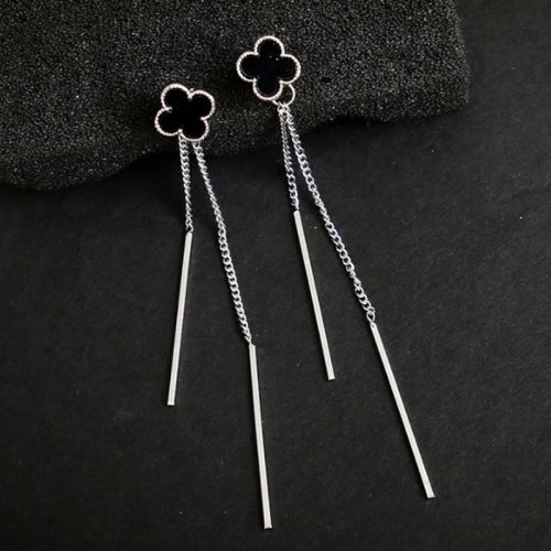 Boucles d'oreilles pendantes Femme Argentée - Ref 3099568