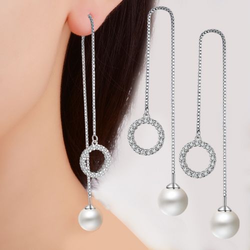 Boucles d'oreilles pendantes Femme - Ref 3099583