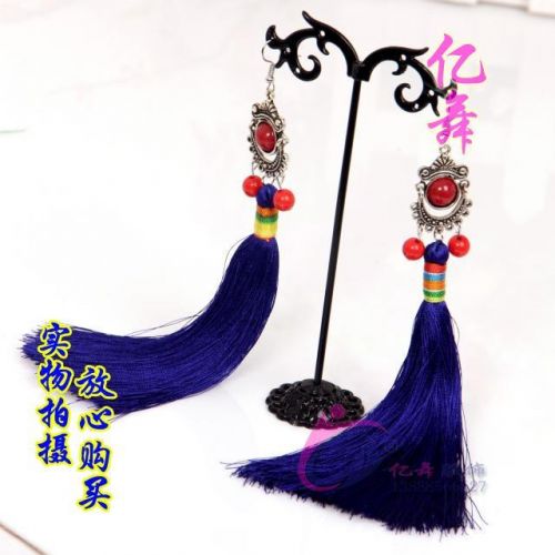 Boucles d'oreilles pendantes en Matiere mixte - Ref 3099597