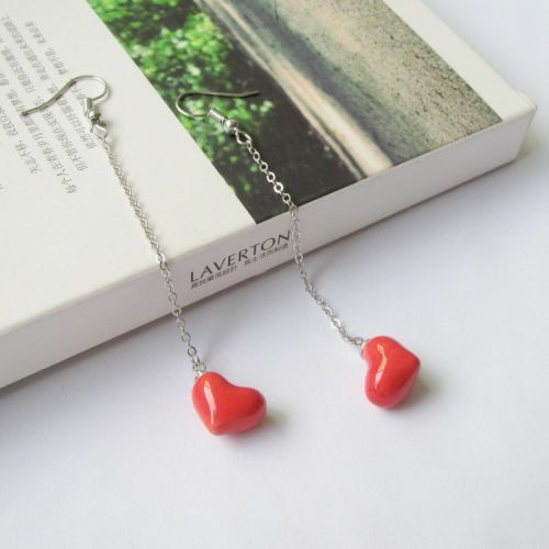 Boucles d'oreilles pendantes Femme en Matiere mixte - Ref 3099598