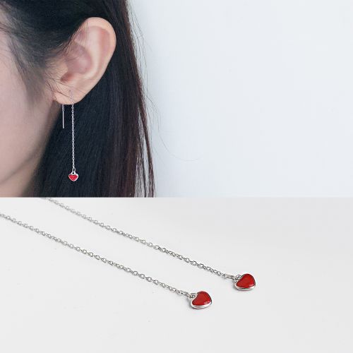 Boucles d'oreilles pendantes Femme Argentée - Ref 3099611