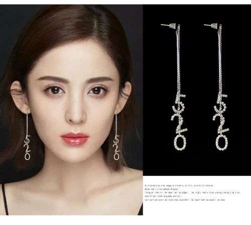 Boucles d'oreilles pendantes Femme en Alliage argent plaque or - Ref 3099635