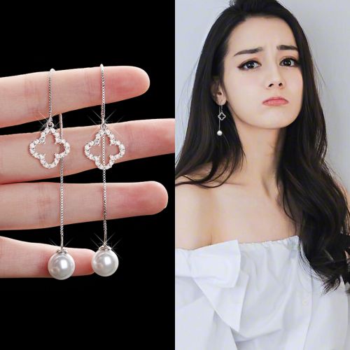 Boucles d'oreilles pendantes Femme BODIA PODILA en Alliage argent plaque or - Ref 3099644