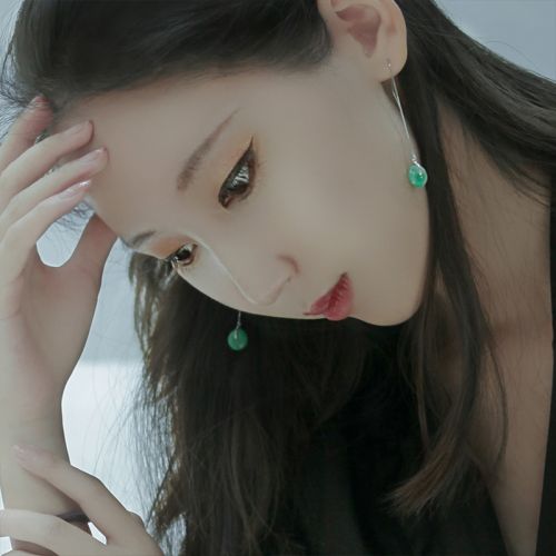Boucles d'oreilles pendantes Femme Bijoux CHUAN en Cristal naturel pierre semi-precieuse - Ref 3099678