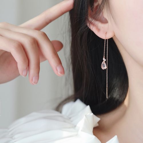 Boucles d'oreilles pendantes Femme TWINSTYLE Argentée - Ref 3099714