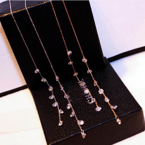 Boucles d'oreilles pendantes Femme CENT MILLE Bijoux DE CHARME en Zircone synthetique strass - Ref 3099811