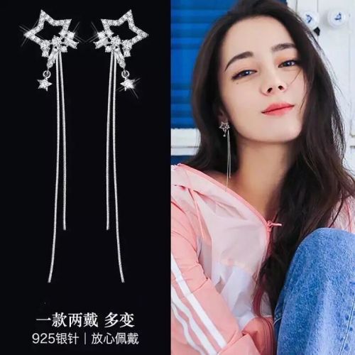 Boucles d'oreilles pendantes Femme Argentée - Ref 3099821