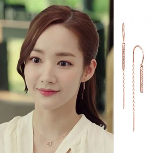 Boucles d'oreilles pendantes Femme Argentée - Ref 3099879