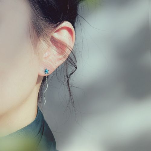 Boucles d'oreilles pendantes Femme Argentée - Ref 3099887