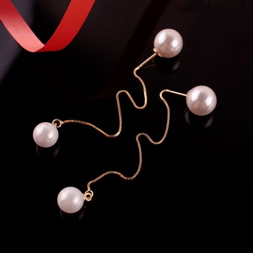Boucles d'oreilles pendantes Femme Argentée - Ref 3099905
