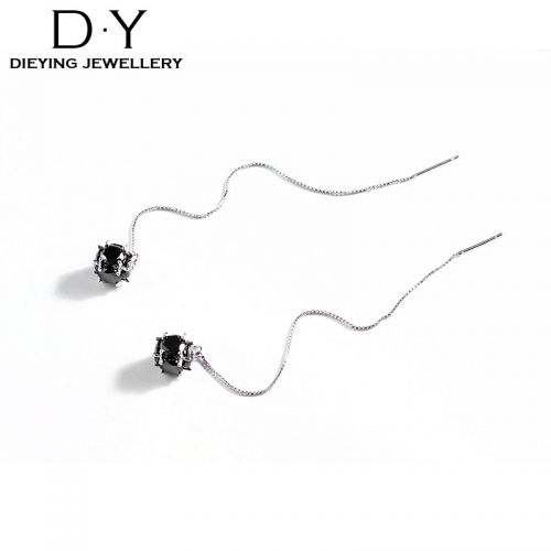 Boucles d'oreilles pendantes Femme Argentée - Ref 3099916