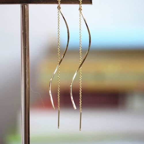 Boucles d'oreilles pendantes Femme DECENTKITTEN - Ref 3099925
