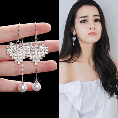 Boucles d'oreilles pendantes Femme BODIA PODILA en Alliage argent plaque or - Ref 3099928