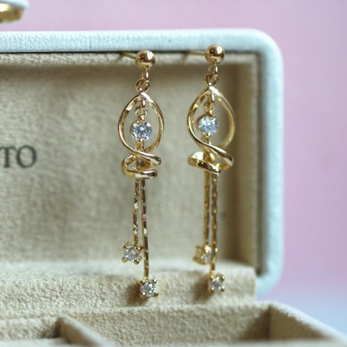 Boucles d'oreilles pendantes Femme - Ref 3099996