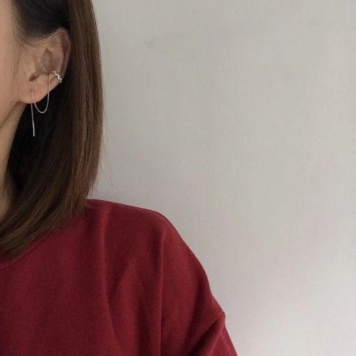 Boucles d'oreilles pendantes Femme Argentée - Ref 3100045