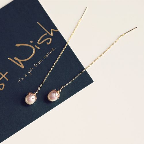 Boucles d'oreilles pendantes Femme MISSMUSE en Matiere mixte - Ref 3100067