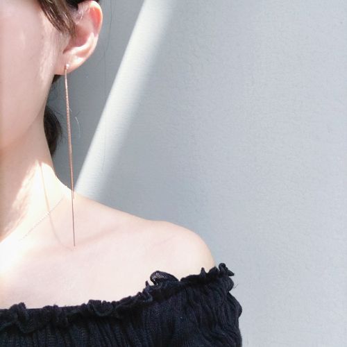 Boucles d'oreilles pendantes Femme Argentée - Ref 3100073