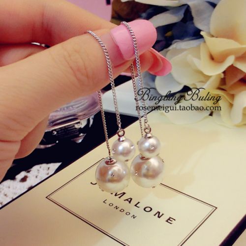Boucles d'oreilles pendantes Femme en Cristal artificiel - Ref 3100076
