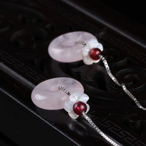 Boucles d'oreilles pendantes Femme Argentée - Ref 3100091