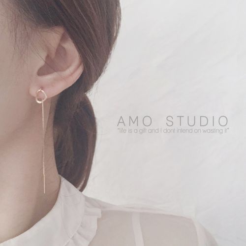 Boucles d'oreilles pendantes Femme - Ref 3100126