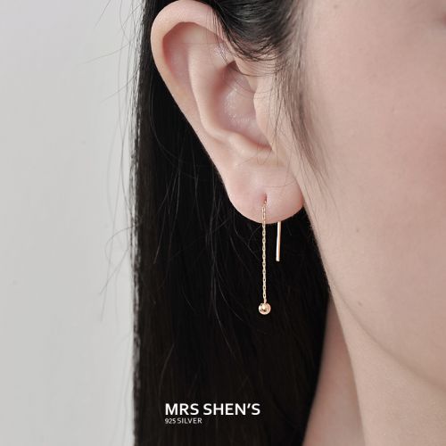Boucles d'oreilles pendantes Femme Argentée - Ref 3100133