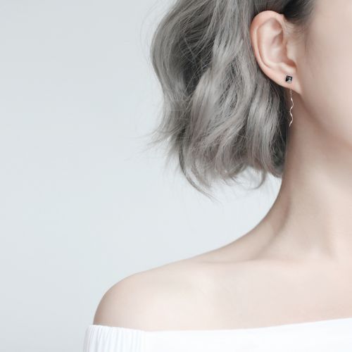 Boucles d'oreilles pendantes Femme Argentée - Ref 3100149