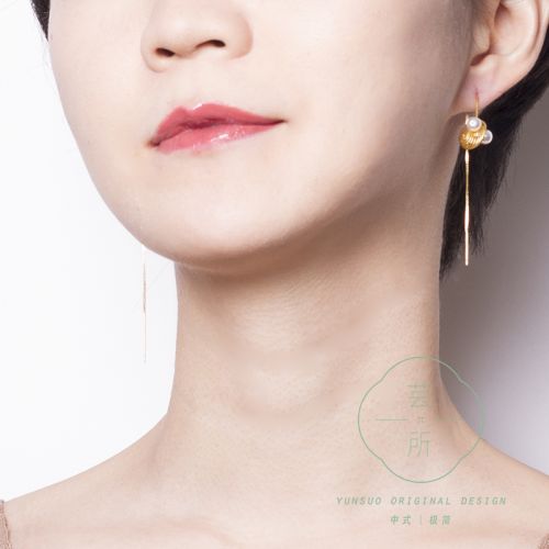 Boucles d'oreilles pendantes Femme en Cristal artificiel - Ref 3100159