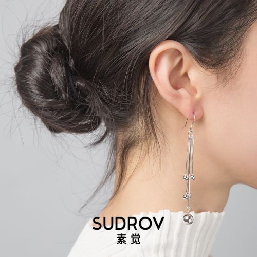 Boucles d'oreilles pendantes Femme Argentée - Ref 3100190