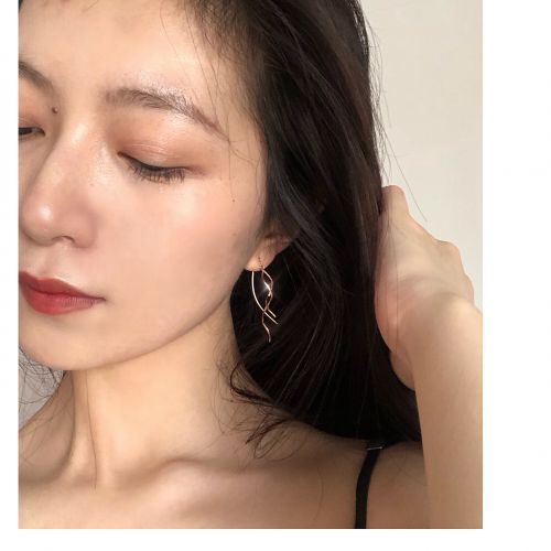 Boucles d'oreilles pendantes Femme Argentée - Ref 3100218