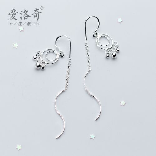 Boucles d'oreilles pendantes Femme A ROCH Argentée - Ref 3100349