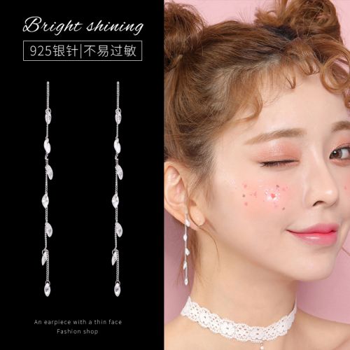 Boucles d'oreilles pendantes Femme en Matiere mixte - Ref 3100414