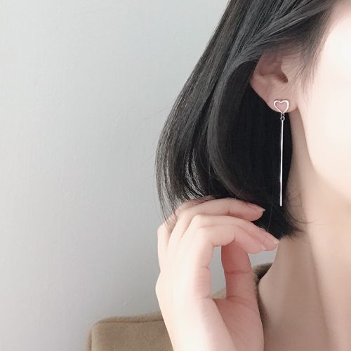 Boucles d'oreilles pendantes Femme Argentée - Ref 3100446