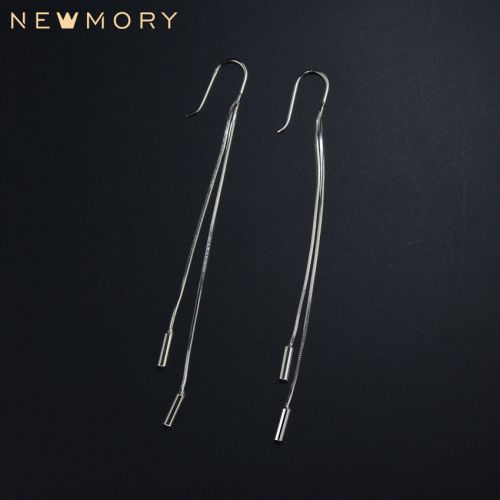 Boucles d'oreilles pendantes Femme NEWMORY Argentée - Ref 3100458