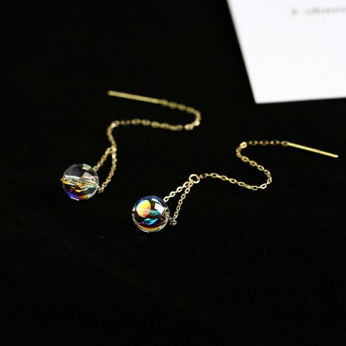 Boucles d'oreilles pendantes Femme Argentée - Ref 3100463