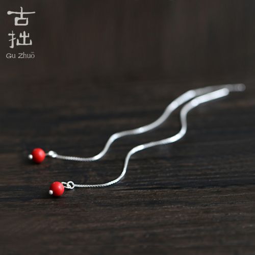Boucles d'oreilles pendantes Femme Argentée - Ref 3100464