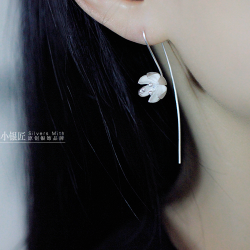 Boucles d'oreilles pendantes Femme Argentée - Ref 3100465