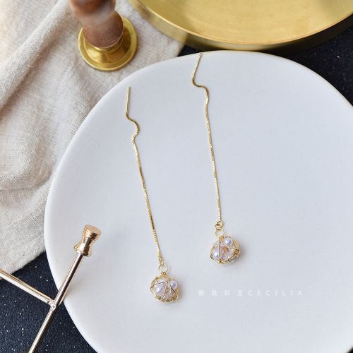 Boucles d'oreilles pendantes Femme Argentée - Ref 3100481