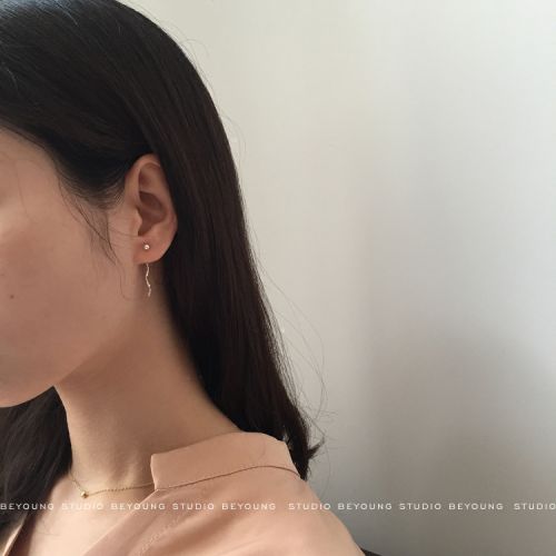 Boucles d'oreilles pendantes Femme Argentée - Ref 3100489