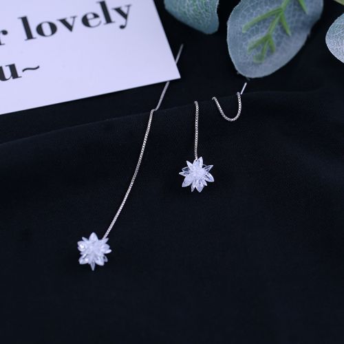 Boucles d'oreilles pendantes Femme Argentée - Ref 3100520