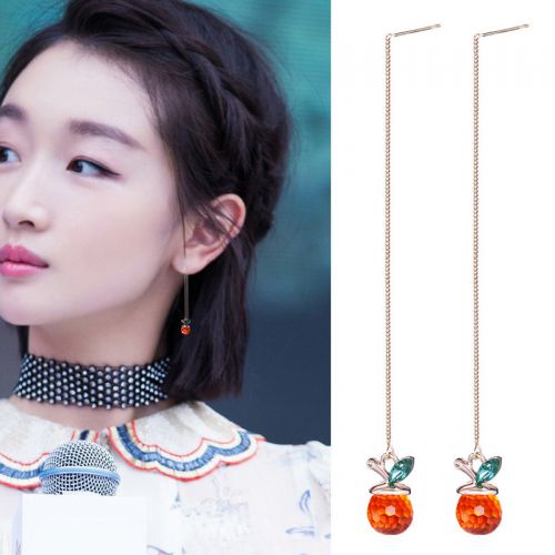 Boucles d'oreilles pendantes Femme Argentée - Ref 3100535