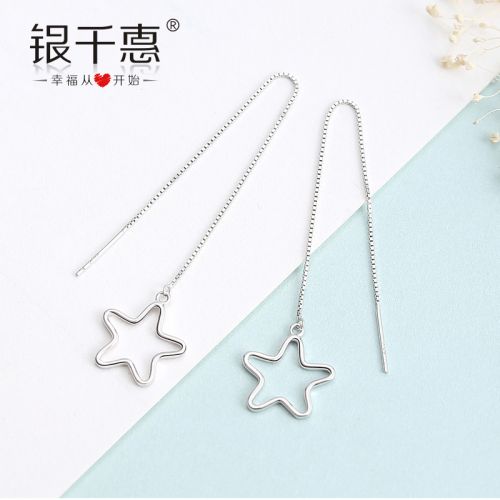 Boucles d'oreilles pendantes Femme Argentée - Ref 3100572