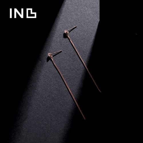 Boucles d'oreilles pendantes Femme en K or - Ref 3100575