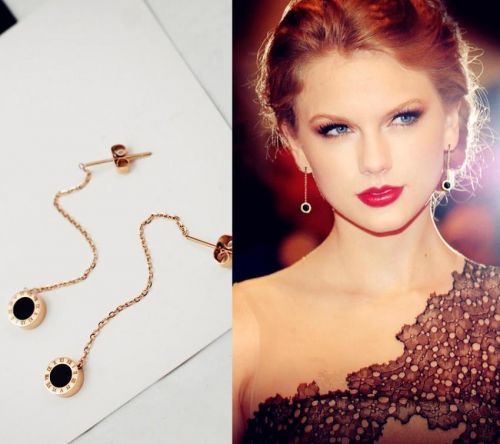 Boucles d'oreilles pendantes Femme en Acier au titane - Ref 3100592