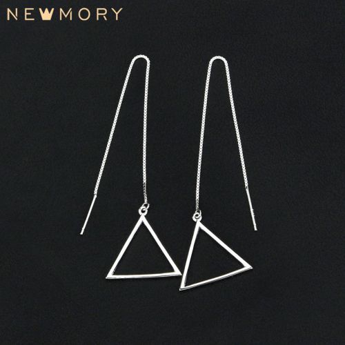 Boucles d'oreilles pendantes Femme NEWMORY Argentée - Ref 3100596